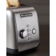 Тостер KitchenAid для 2 тостов 5KMT221ECU | Серебристый