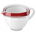 3 чаши для смешивания  KitcheAid KBLR03NBER | Красный